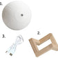 Lampe Lunaire 3D Rechargeable avec Télécommande